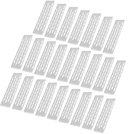 KITANDOVE 25stücke Teiliges Bienenstock Türschutz Anti-flucht Platten Robuste Beekeeping Zubehör Für Verschiedene Nisttüren Installieren Und Langlebig Für Imker