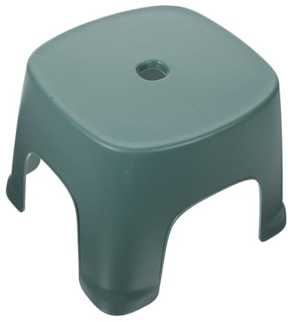 GARVALON Badezimmer-tritthocker Aus Kunststoff Fußhocker Für Toilette Stabiler Hocker Für Bad Und Wohnzimmer Leicht Zu Reinigen