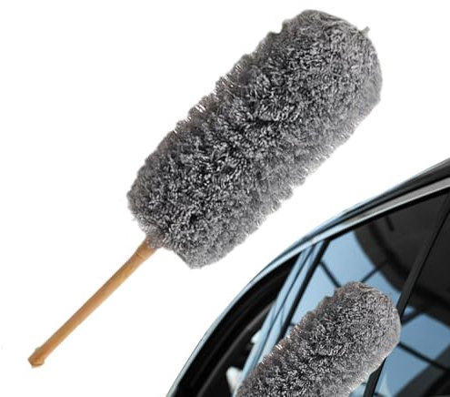 Pulitore di polvere in microfibra per interni 'auto, per cruscotto, sedile e console morbido, resistente ai graffi, alla polvere e sporco, per una pulizia rapida