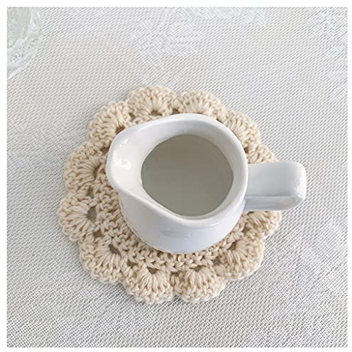 NEBE Bricco Latte Piccola Tazza di Latte Bianco Ceramica Piccolo Lanciatore di caffè sciroppo Jar Spezia Jar Cucina Gravy Boat Salsiera