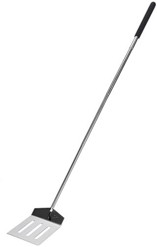 Paletta da Barbecue Estensibile da 25 a 72 cm in Metallo con Manico in Plastica spatola griglia pesce o carne pic nic