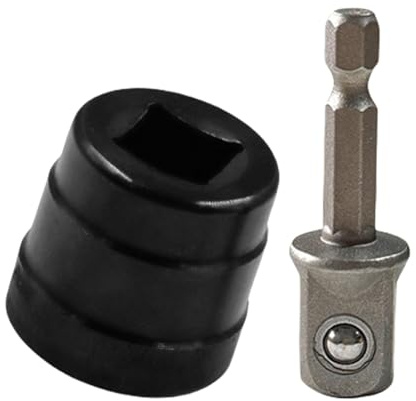 Adaptador De Taladro para Estabilizador De RV - Convertidor Robusto para Gato De Coche | Herramienta Resistente Anticorrosión con Ahorro De Esfuerzo para Camping Y Actividades Al Aire Libre