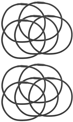 TOGEVAL 10pezzi Supporti Antiurto Per Microfono Elastici in Gomma Resistenti Per Clip Microfono Da Tavolo Per Uso in Studio e Registrazioni Professionali