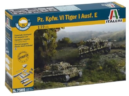 Italeri 510007505 - 1:72 PZ KPFW VI Tiger I Ausf E