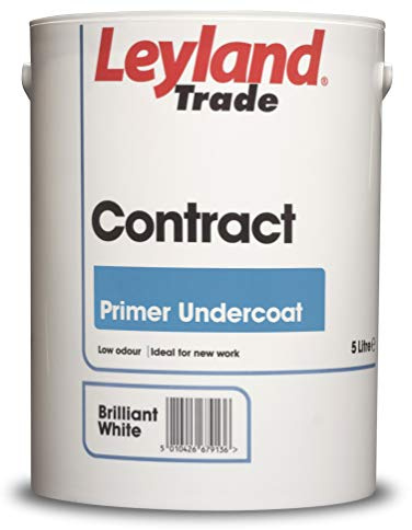 Leyland Trade - Contract Primer Undercoat - Brilliant White - 5L