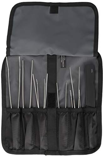 Mercer Culinary Deluke Plating Tongs Kit, 10 pieces, Stainless Steel, 12x12x3 cm ,M35152