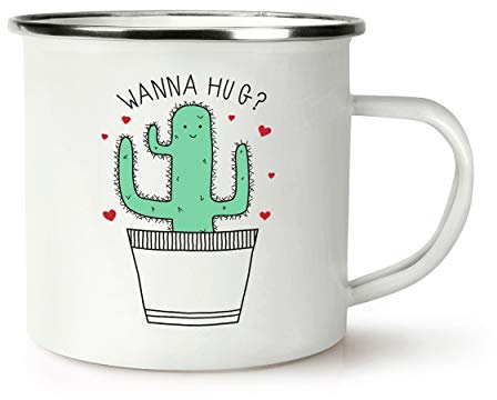 CACTUS Wanna HUG rétro SMALTO TAZZA