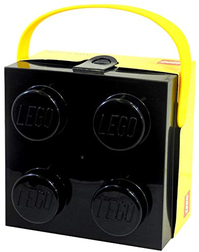LEGO 40240006 Black Lunch Box with Yellow Handle