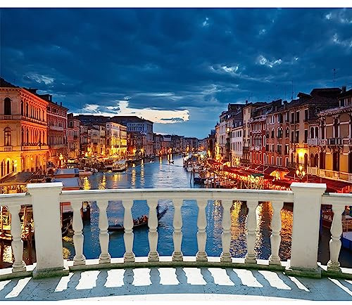 murando - Fototapete selbstklebend Italien, 196x140 cm, Schlafzimmer | Selbstklebend ohne Kleister, Full HD Druck, ideal fürs Wohn- oder Schlafzimmer, schnelle Montage, lichtbeständig, geruchsfrei