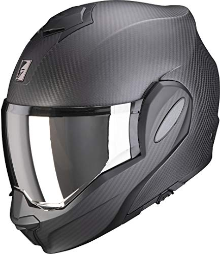 Scorpion Carbon SOLID Matt Black XXL