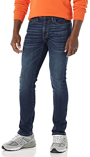 Amazon Essentials Homme Jean Ultra Extensible, Coupe cintrée