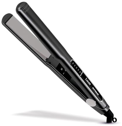 LIZZE Original Extreme Smoothing Straightener 250°C (480°F) Professional Hair Straighteners for Women - Quick Heating Flat Iron with Adjustable Temperature - Hair Styling Appliances - All Hair Types