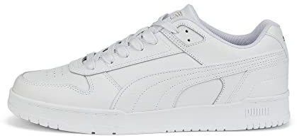 PUMA Unisex Rbd Game Low Sneaker, White White Team Gold, 42.5 EU