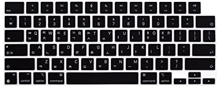 Lucocia Tastaturabdeckung für MacBook 2026 Neo 13 Zoll (A18) & Air 13,6 15 Zoll (M5-M2) & Pro14 16 Zoll (M5-M1) A3404 A3448 A3449, wasserdichte Schutzhülle aus Silikon, koreanisch