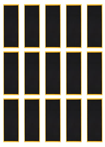 Toddmomy Fingerboard Grip Tape Foams 15 Pcs Non-Slip Adhesive Foam Sheets for Mini Skateboard Fingerboard Training and Competition 4.33 X 1.50 X 0.04 in