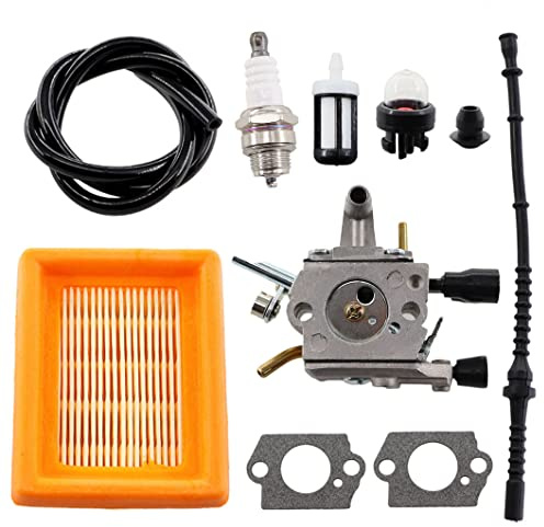 MCHNIC Vergaser mit Luftfilter Kit für Stihl FS 120, FS 200, FS 250, FS 300, FS 350, FR 350 Freischneider
