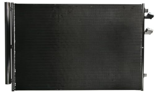 THERMOTEC KTT110768 Klimakondensator Klimaanlage Auto mit Trockner mit Dichtring Kompatibel mit VW Crafter Kastenwagen SY, SX 2N0820411 2N0820411A