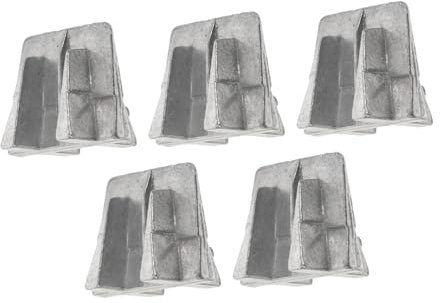 Happyyami 5 Piezas Cuña De Hierro Cuña De Para Reparar Hachas y Herramienta De Fijación Para Uso Exteriores