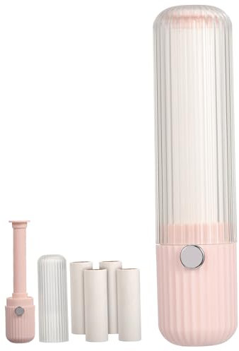 COLLBATH Haarentferner Roller Für Unterwegs Mini-fusselrolle Stick-it-Roller Tragbare Fusselentfernungswerkzeug Für Tierhaare Kleidung Schutzhülle Inklusive