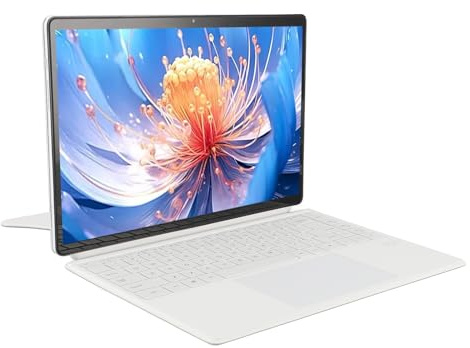 Plyisty Laptop Tablet 2 in 1 per Wins 11 Pro, Touchscreen da 14 Pollici Laptop 2 in 1 con Tastiera Magnetica Staccabile, WiFi 2.4G+5G, BT5.2, SSD LPDDR5 da 16 GB 1 TB 1920x1200 (Spina