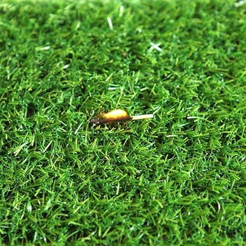 Alfombra de césped artificial profesional para perros, 20 mm de alto, color verde, 200 x 300 cm