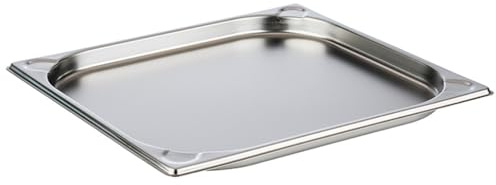 APS GN 2/3 container, stainless steel Gastronorm container, dimensions 325 x 355 mm/height 25 mm/volume 1.5 litres
