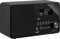 Imperial DABMAN 100 - Digitalradio (Radio, DAB+ / DAB / UKW, Aux In, Holzgehäuse, Wecker, LCD-Display) Schwarz