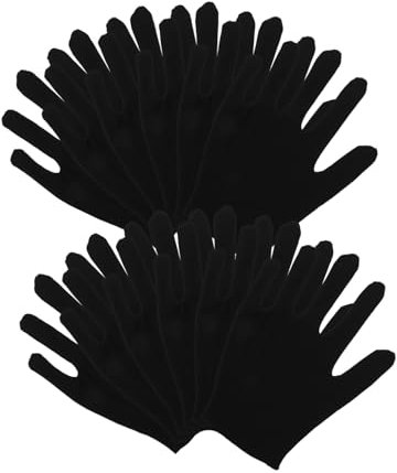 ETHZZLE 12 Paar Baumwollhandschuhe Für Herren Outdoor-schutzhandschuhe Für Gartenarbeit Reinigung Und Industriearbeiten Mit Textur Für Tragekomfort