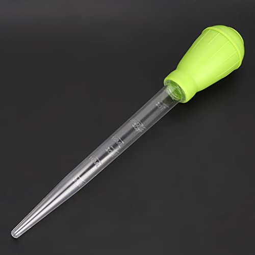 Akozon Mini Pompa a Sifone per Acqua per Acquari - Aspirapolvere Manuale per Acquario con Tubo di Aspirazione per Facile 'Acqua e Rimozione dei Detriti (Green)