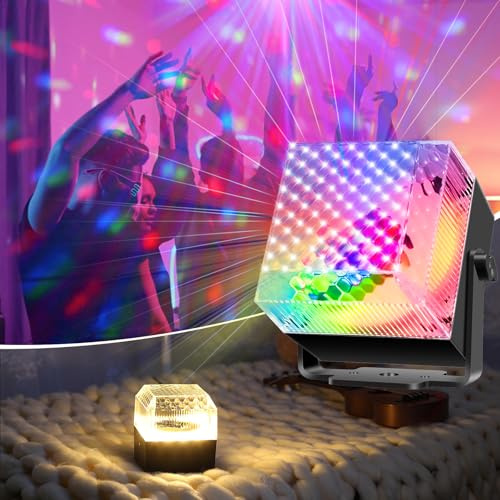 Disco Ball Light Disco+ Night Light Control LED Light 5 Colors Suitable for Family Room Dance Birthday Halloween Christmas Wedding Performance Club Decoration