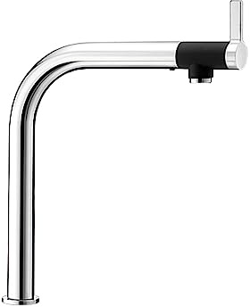 BLANCO VONDA 518434 Grifería de cocina de diseño con mando frontal, acabado cromado, alta presión, 1 unidad