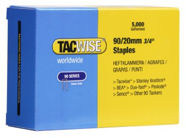 Tacwise 0307 Heftklammer, 20mm, 5000 Stück