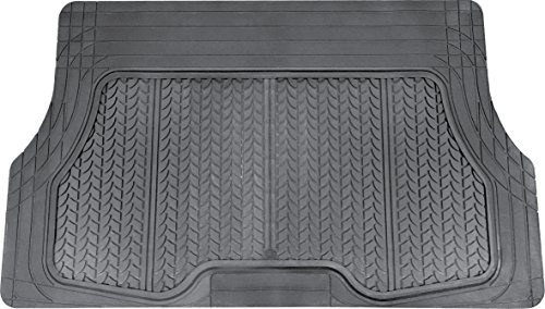 Ototop 76200 Tappeto per Baule Auto in Gomma, Sagomabile, Antracite, 122 x 72 x 3 cm