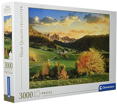 Clementoni - 33545 - Collection Puzzle for Children and Adults- The Alps - 3000 Pieces