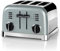 Cuisinart 4 slice toaster, Wide slots, ideal for thick bread and bagels, 6 browning levels plus defrost, Wide slots, High lift lever, Matching kettle available, Light Pistachio