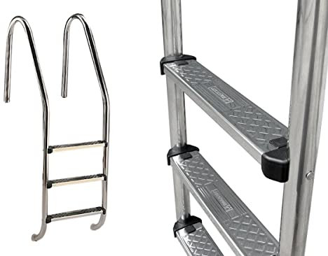 ASTRAL POOL Echelle Piscine Standard en INOX 3 marches