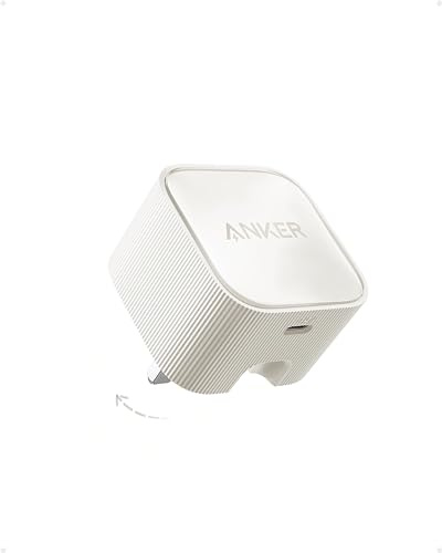 Anker Nano USB C Plug, 30W High-Speed USB C Charger with Foldable Plug, PIQ 3.0 and PPS Fast Charging, For iPhone 17/16/15/14/13 Series, Pixel, Galaxy, iPad, and More (Cable Not Included)