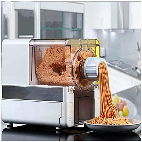 LYFDPN Pasta Maker Manual Pasta Makers Electric Pasta Maker Machine with Motor Set Stainless Steel Machine Silver Electric