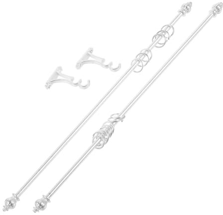 UPKOCH Barra De Cortina Miniatura De Herramienta Decoración para Casa De Muñecas