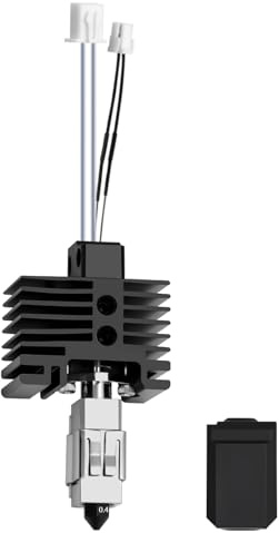 TZ2.0 Pro 0,4 mm Hotend per Bambu Lab X1/X1C, gruppo Hotend con struttura a blocco di riscaldamento migliorata, ugelli in acciaio temprato, termistore e elemento riscaldante in ceramica di ricambio