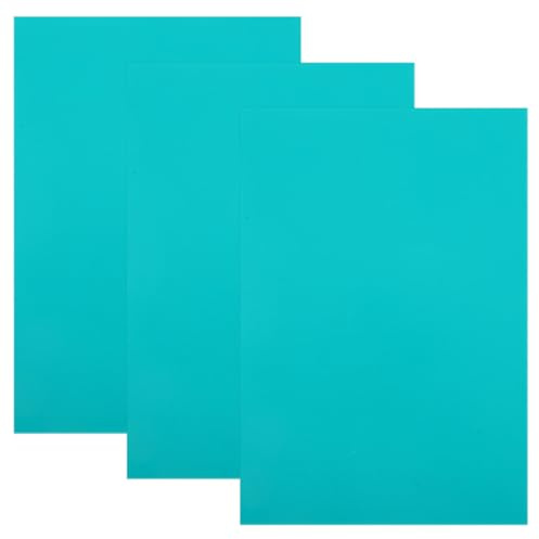 POPETPOP Placas de Linóleo para Grabado 3 Unidades en PVC Tamaño A4 para Impresión en Bloque y Manualidades en Oficina y Talleres
