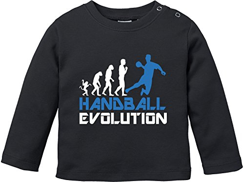 EZYshirt® Handball Evolution Baby T-Shirt Longsleeve