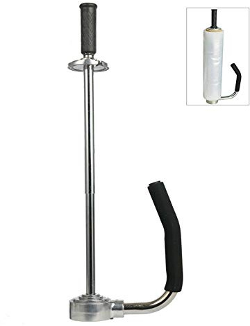 Seababyhouse Distributeur De Film Étirable, Porte-distributeur De Film Rétractable Pour Machine D'emballage. Hauteur réglable de 12 à 20 pouces