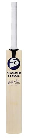 SG English Willow Slammer Cricketschläger mit kurzem Griff