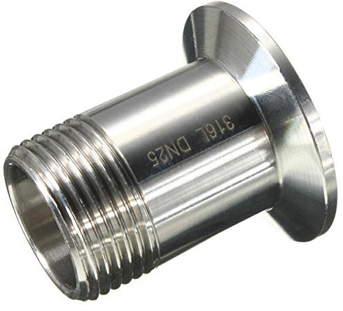 Forspero Sanitary Male Threaded Ferrule Pipe Fitting Tri Clamp Type Ss316-1-1/4inch