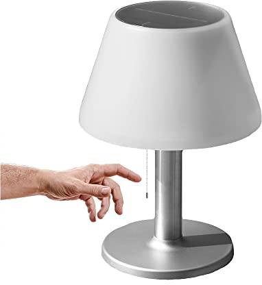 Solar- Tischlampe -Außen- Outdoor -Garten-Tisch-Leuchte JOLLA (Warmweiss) | Außen, Outdoor, Garten, Warmweiß