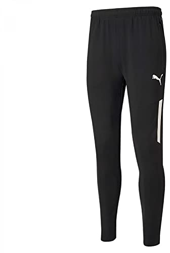PUMA Teamliga Training Pants Pro - Pantalon de Survetement - Homme - Puma Noir-puma Blanc - S