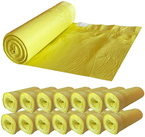 WELL HOME MOBILIARIO & DECORACIÓN 300 bolsas de basura con autocierre 30L capacidad cada una, especiales cubos altos