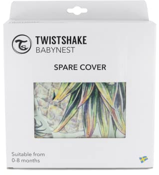 Twistshake Bezug fûr Babynest aus 100% Baumwolle - Ananas