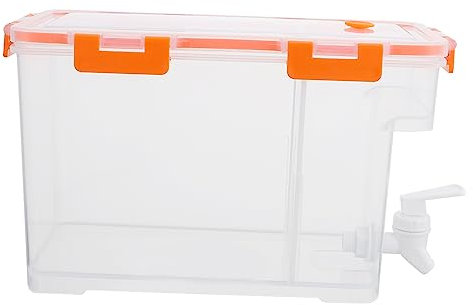 PRETYZOOM Flasche Kaltes Wasser Spender Für Flüssigwaschmittel Wasserspender Küchenwasserflaschen Kühleimer Mit Wasserhahn Sommersaftspender Wasserfilter Wasserhahn Groß